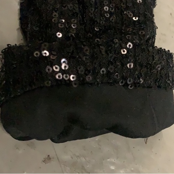Black Sequin Leggings Set - Picture 6 of 7